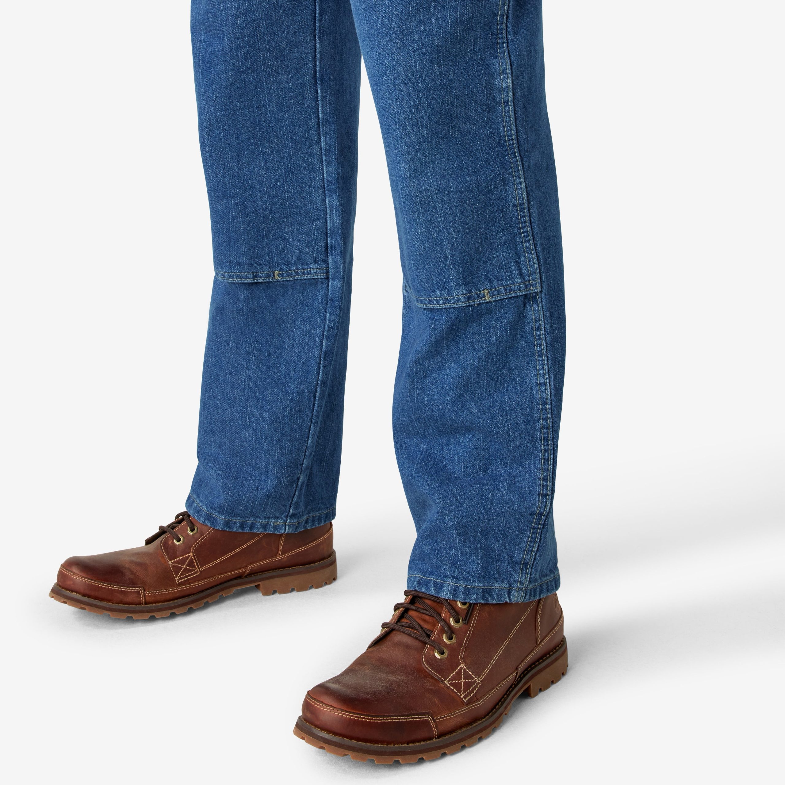 Relaxed Fit Double Knee Jeans - Image 9