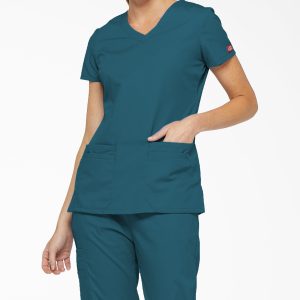 Women's EDS Signature V-Neck Scrub Top