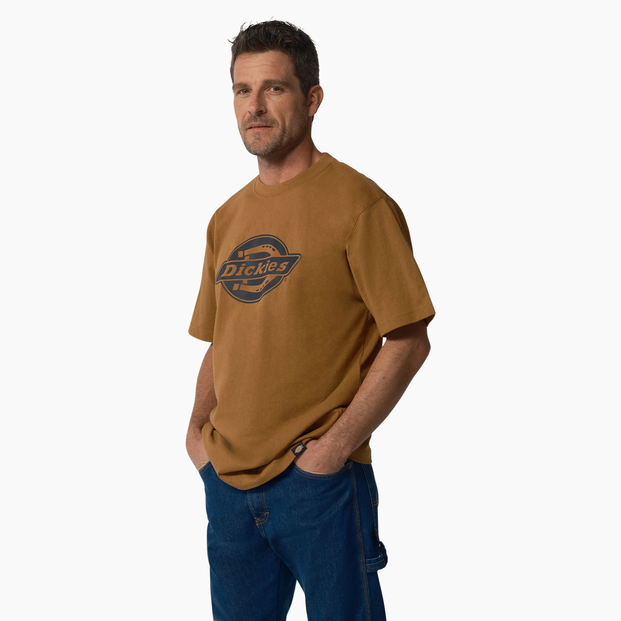 Short Sleeve Heavyweight Logo T-Shirt - Image 6