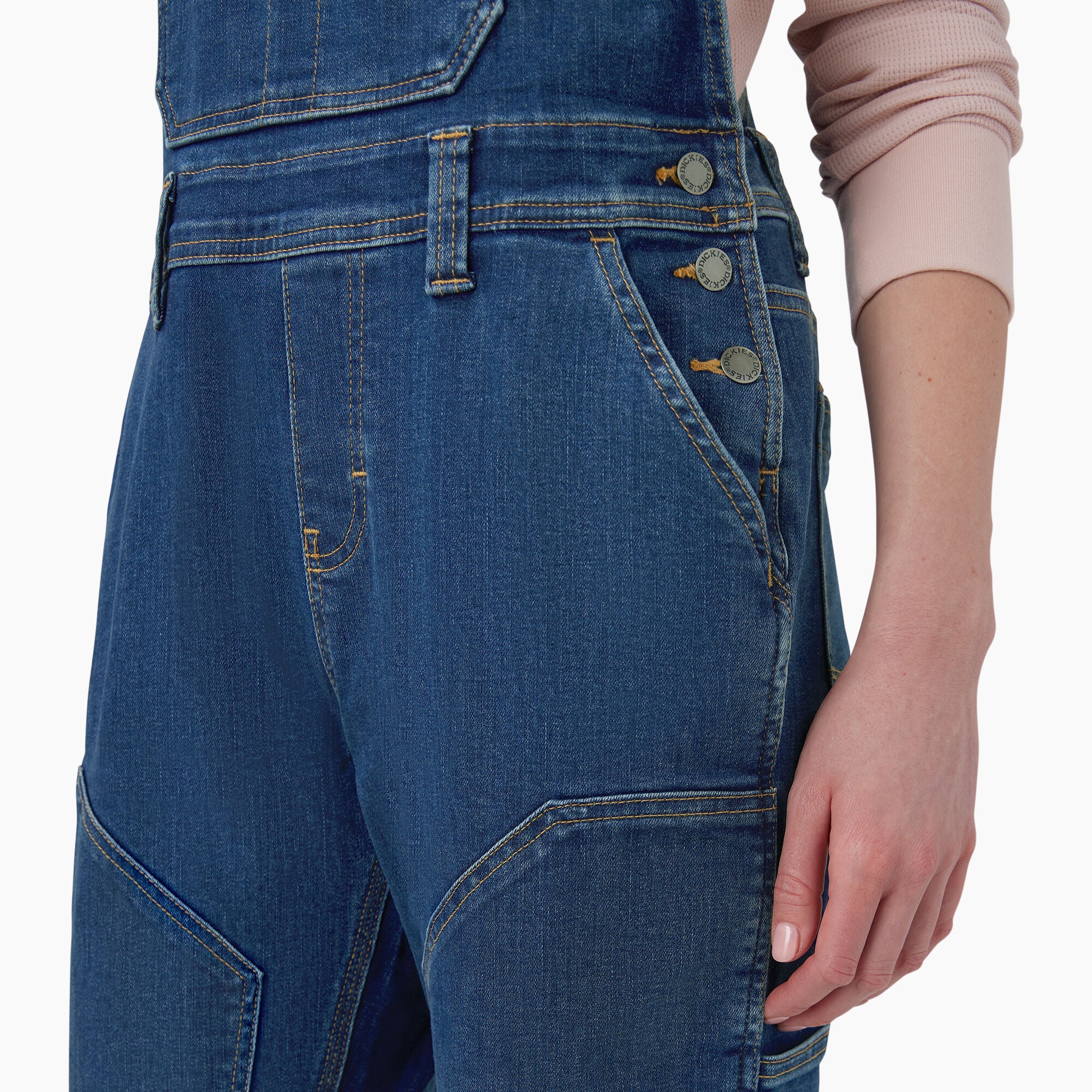 Women's Double Front Bib Overalls - Image 10