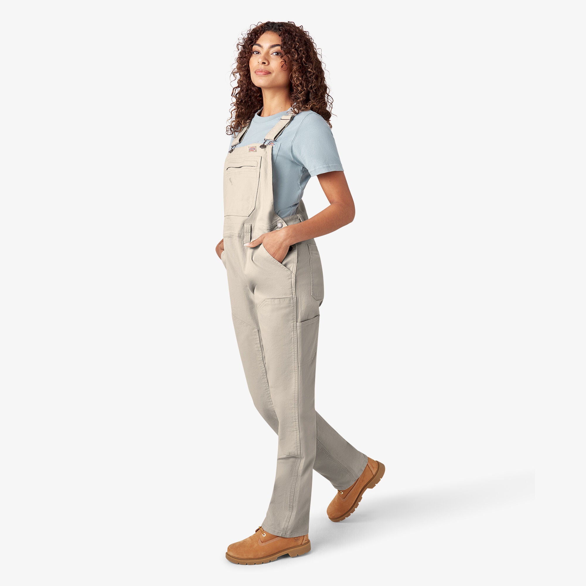 Women's Double Front Bib Overalls - Image 3