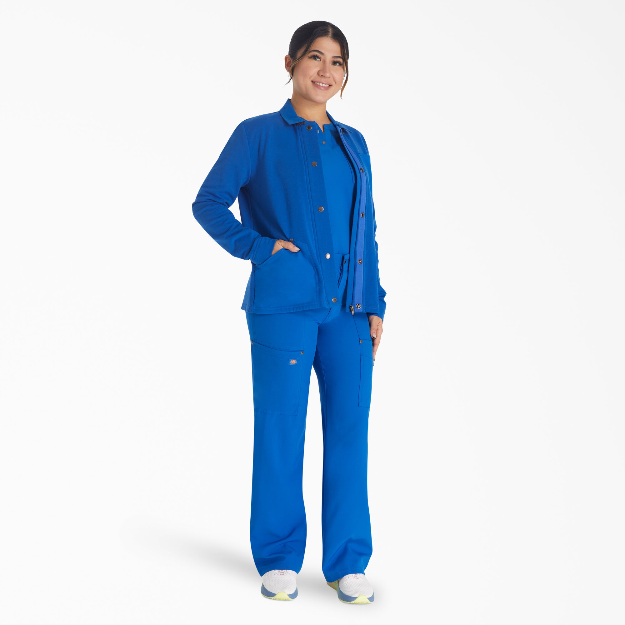 Women's EDS NXT Zip Front Scrub Jacket - Image 5