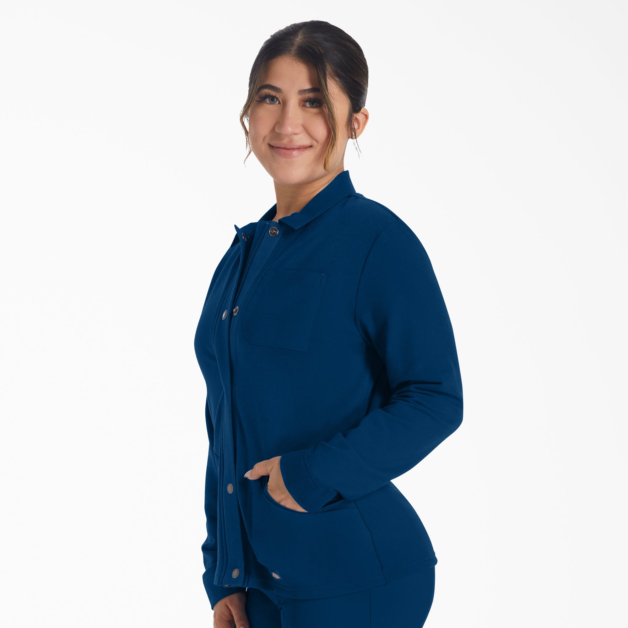 Women's EDS NXT Zip Front Scrub Jacket - Image 3