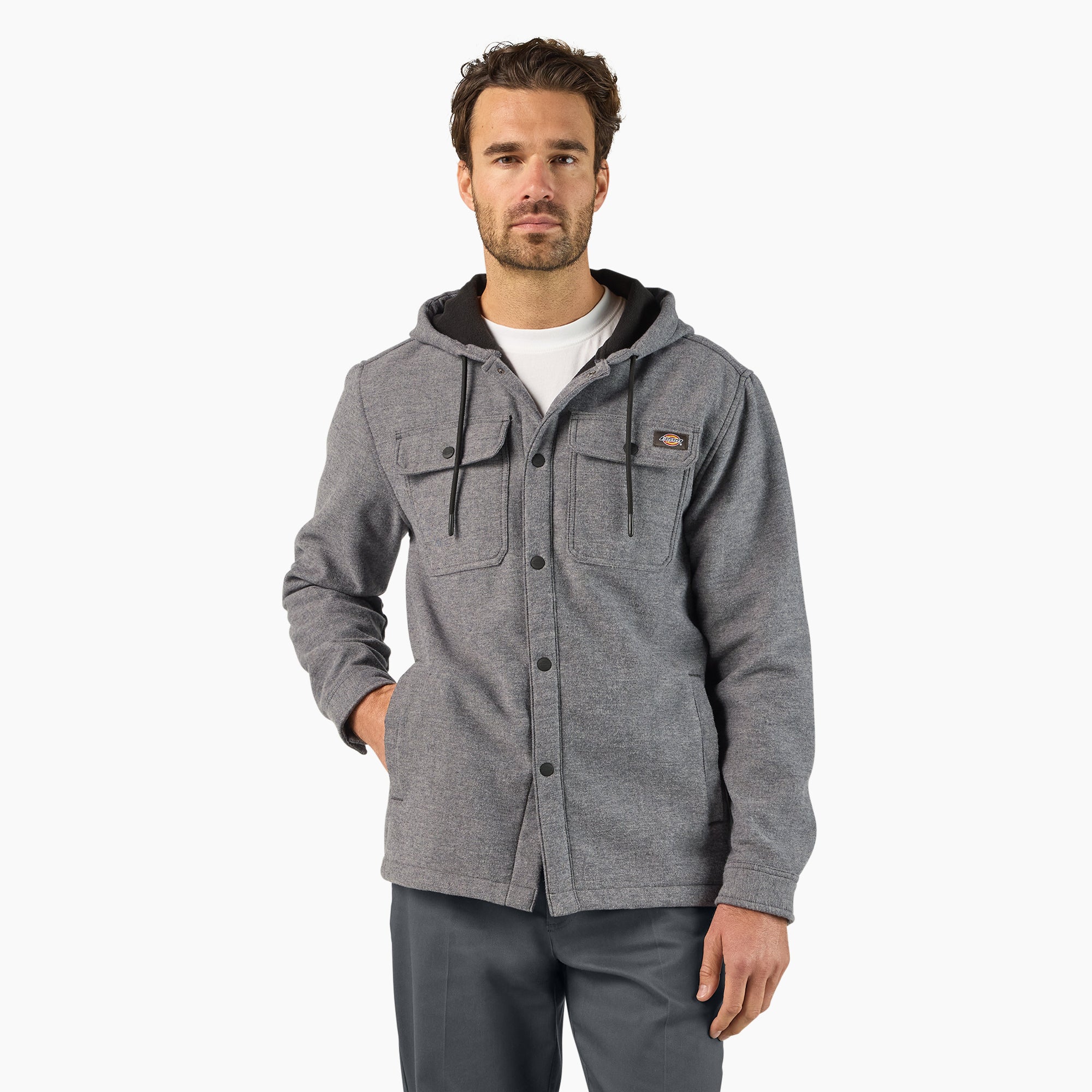 Relaxed Fit Shirt Jacket