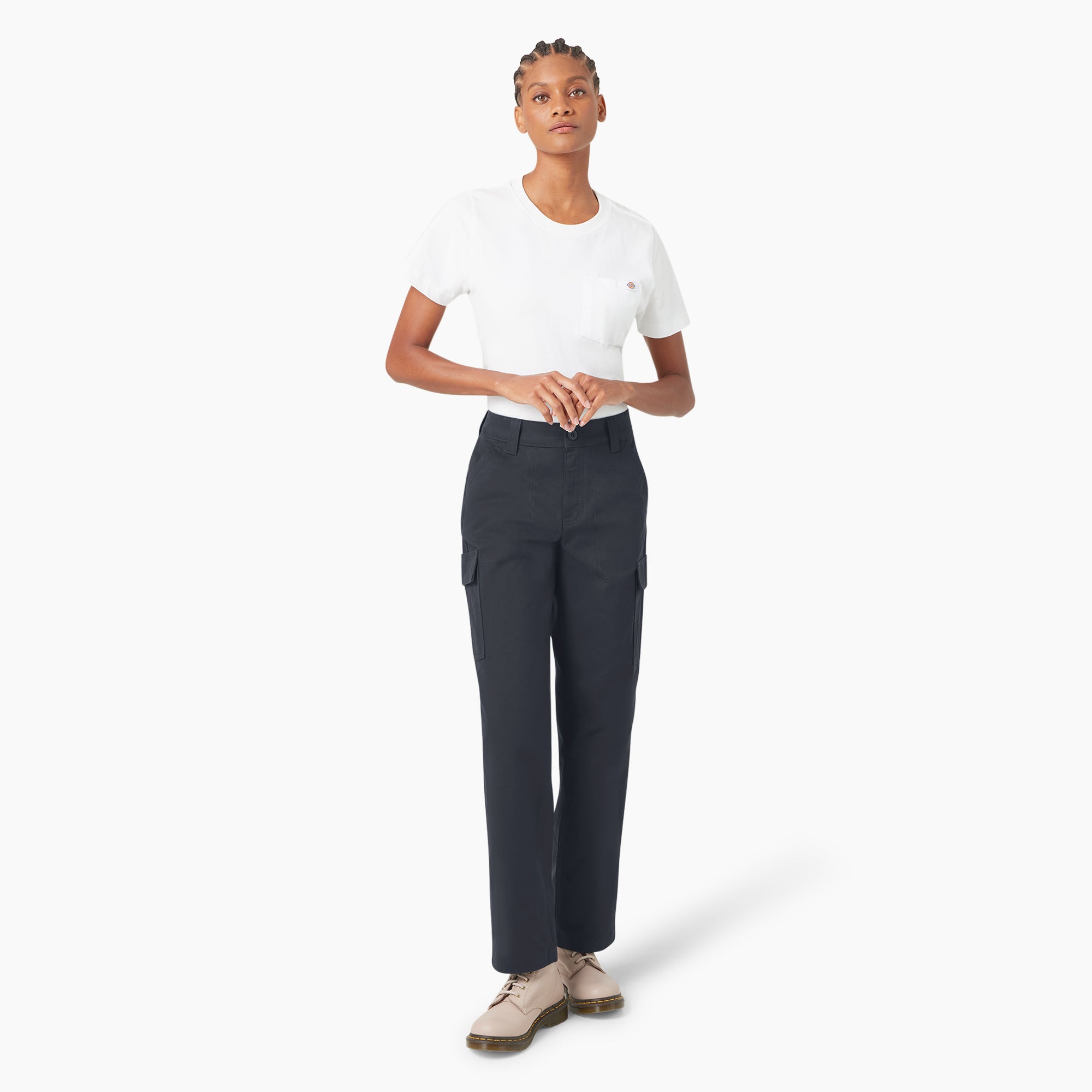 Women's Relaxed Fit Cargo Pants - Image 5