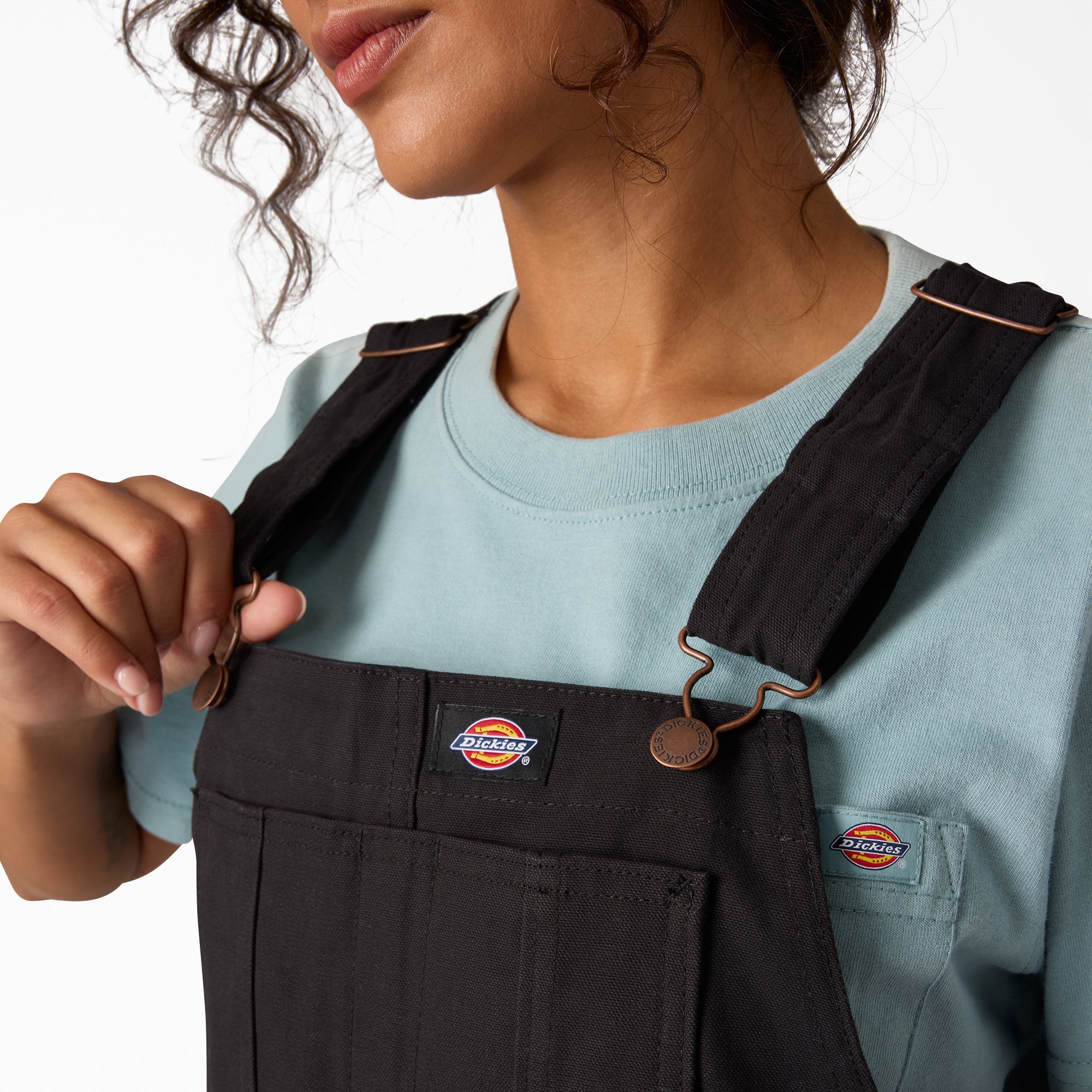 Women's Relaxed Fit Bib Overalls - Image 5