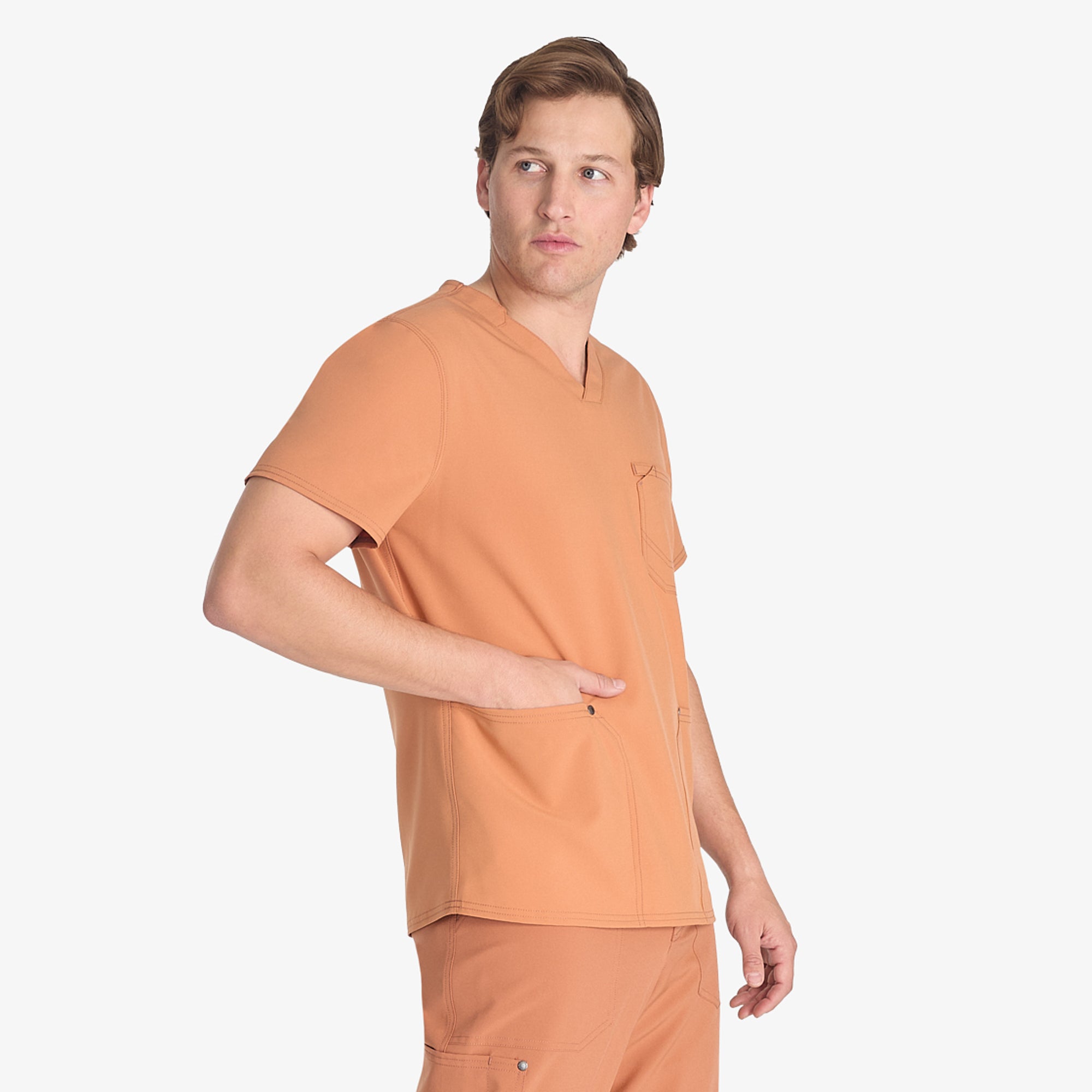Men's EDS NXT V-Neck Scrub Top - Image 4