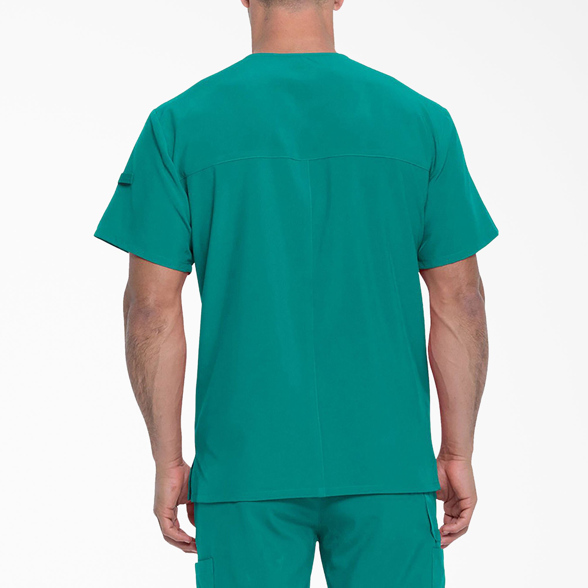 Men's EDS Essentials Tuckable V-Neck Scrub Top - Image 2