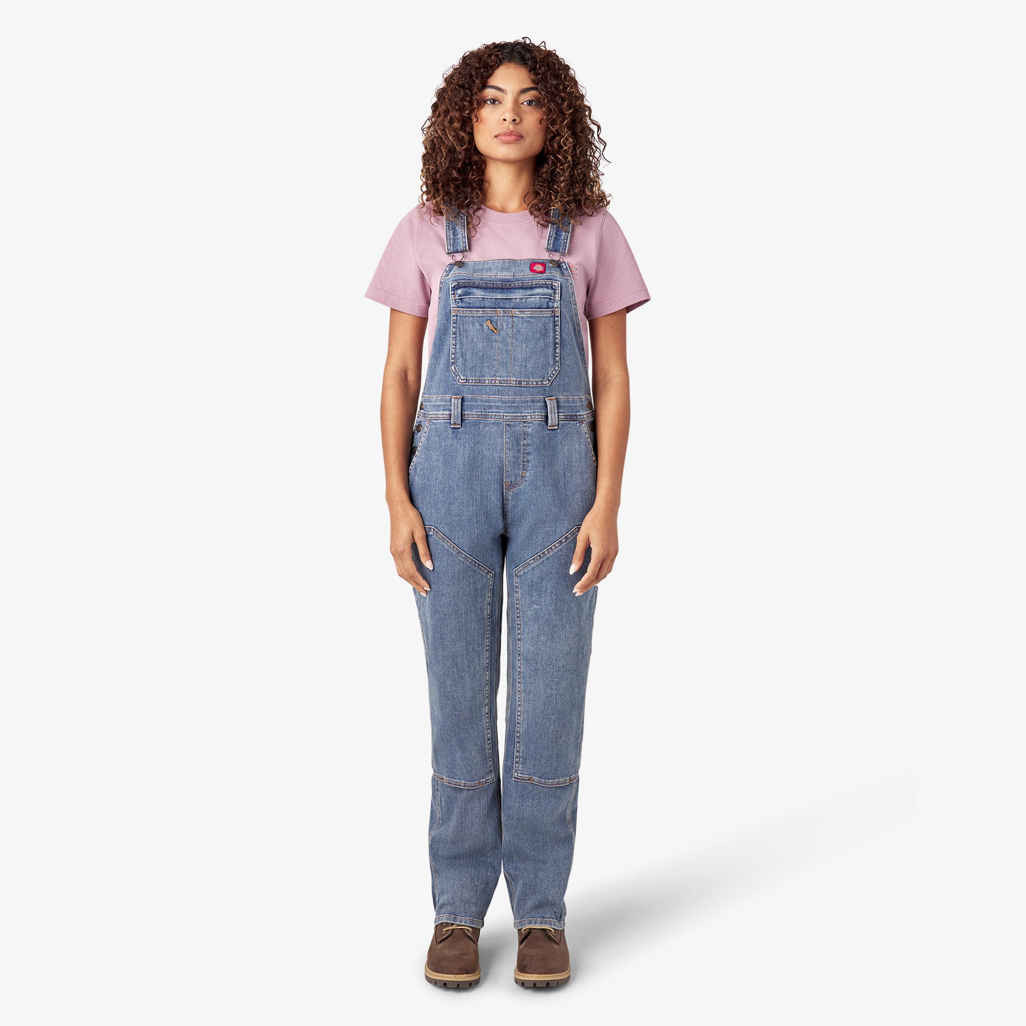 Women's Double Front Bib Overalls - Image 10