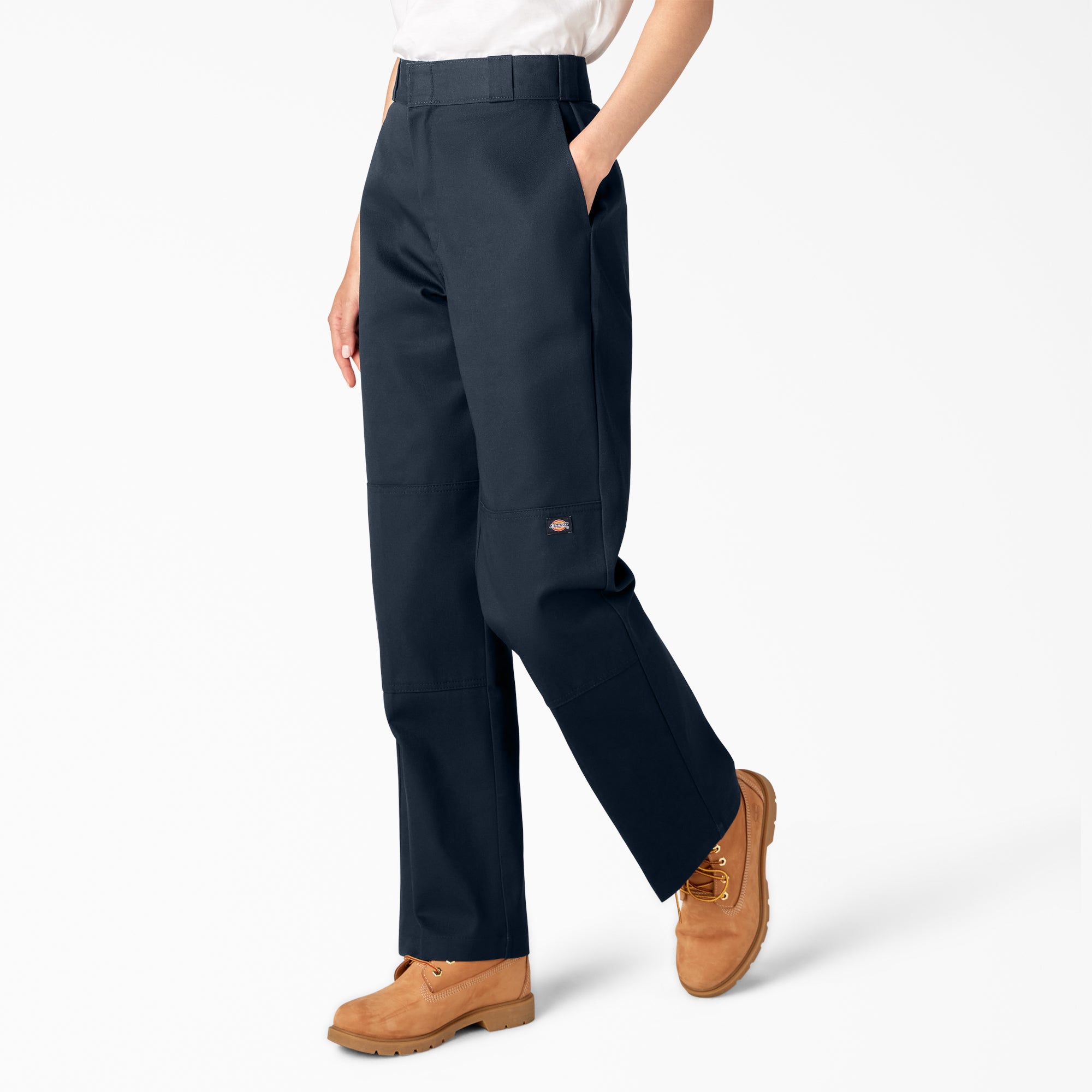 Women's Loose Fit Double Knee Work Pants - Image 3