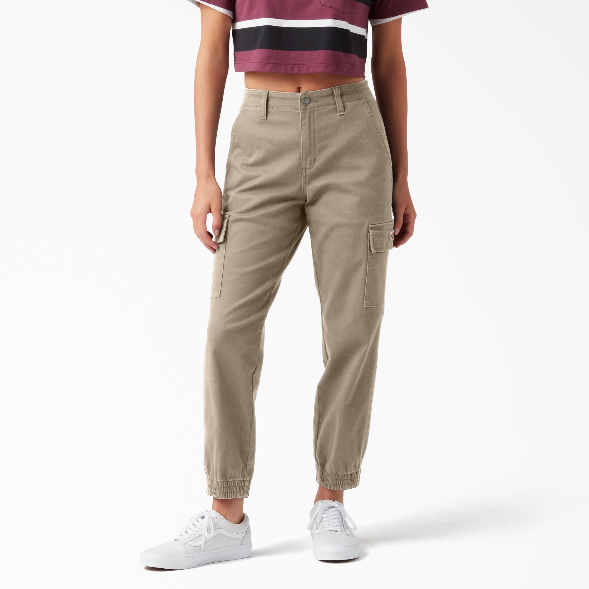 Women's High Rise Fit Cargo Jogger Pants