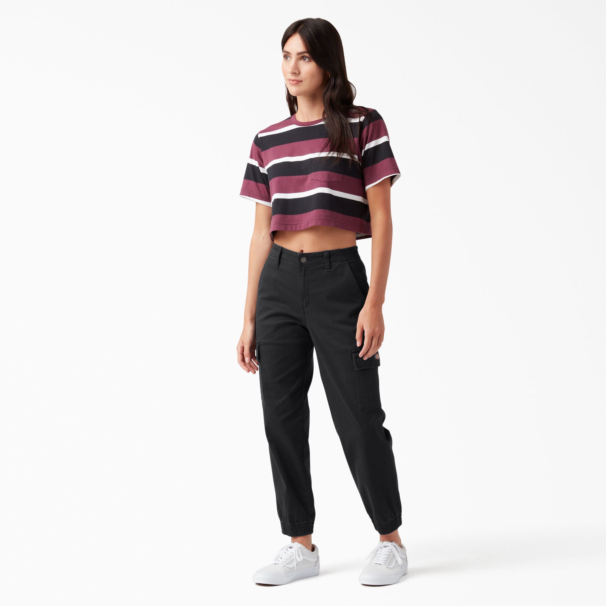 Women's High Rise Fit Cargo Jogger Pants - Image 4