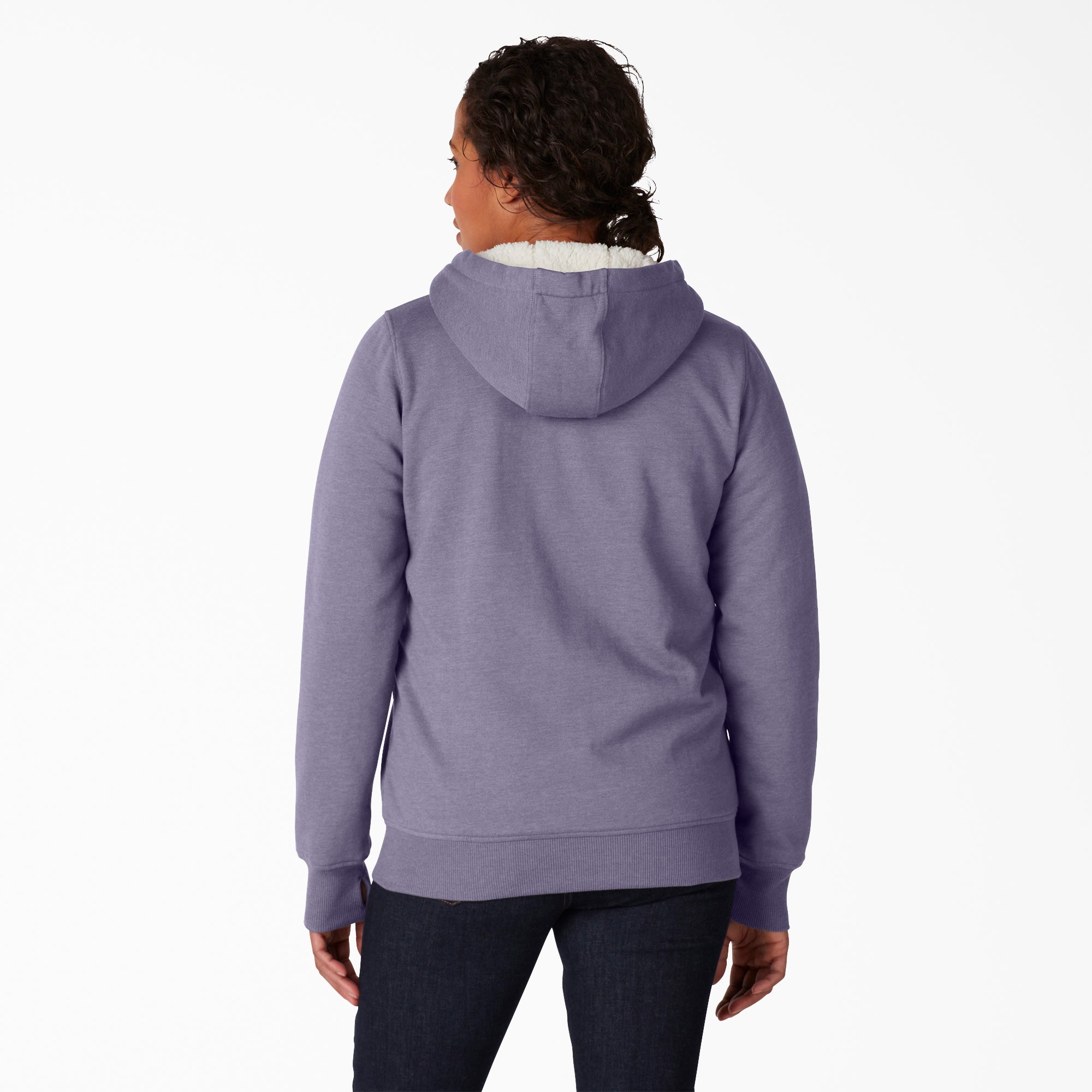 Women's High Pile Fleece Lined Hoodie - Image 2