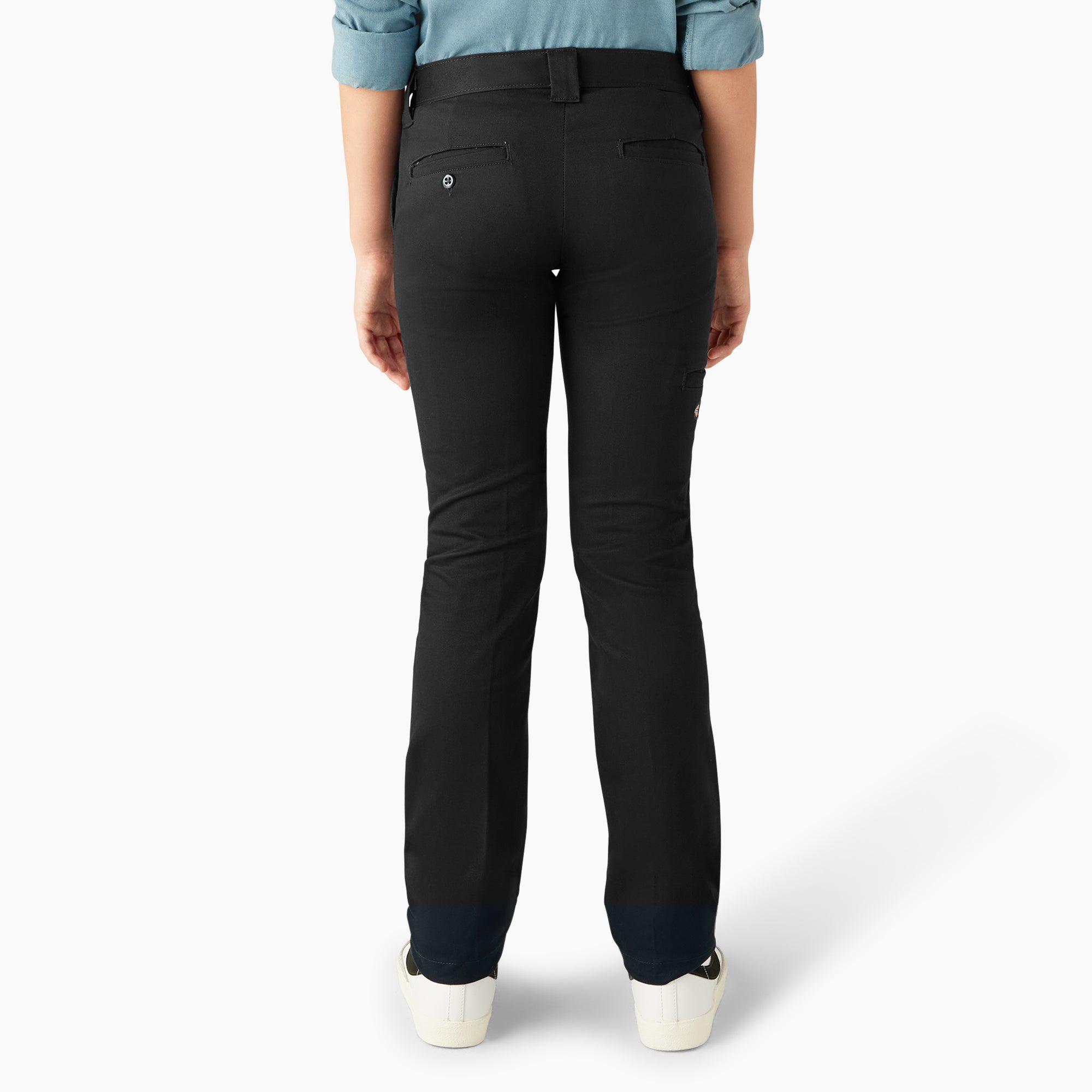 Boys' FLEX Skinny Fit Double Knee Pants. 4-20 - Image 2