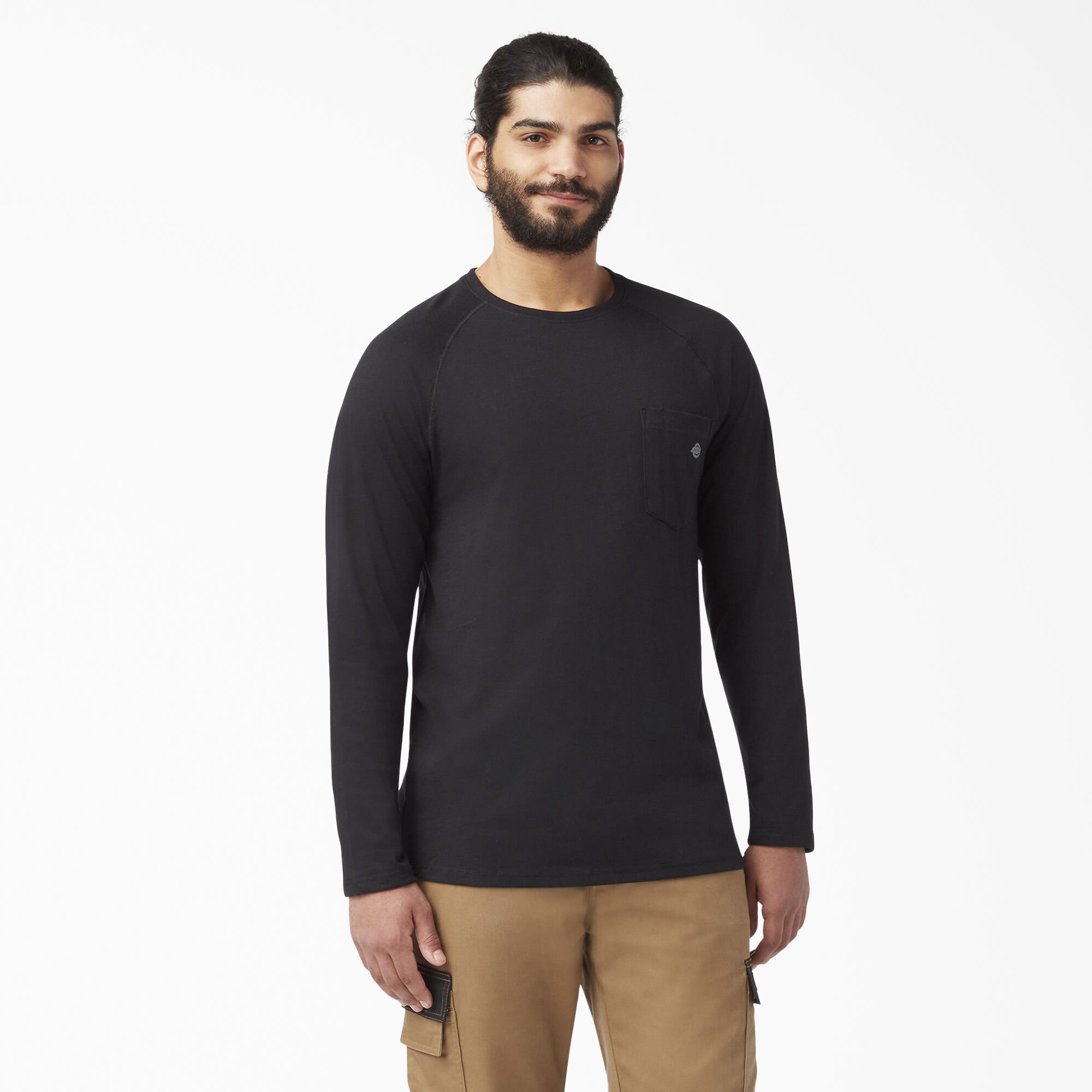 Cooling Long Sleeve Pocket T-Shirt