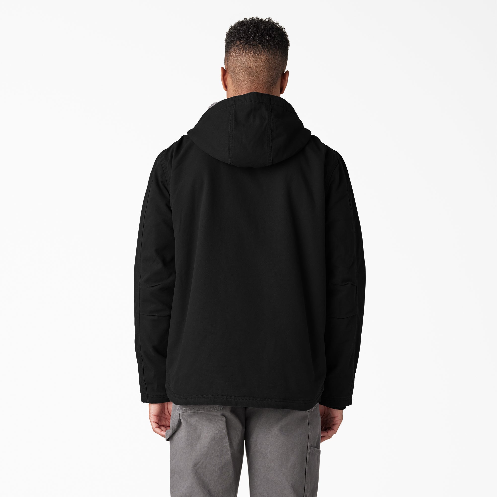 Duck Canvas High Pile Fleece Lined Jacket - Image 2