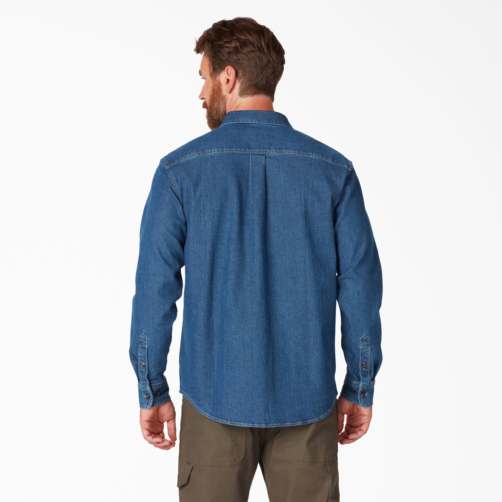 FLEX Denim Long Sleeve Shirt - Image 2