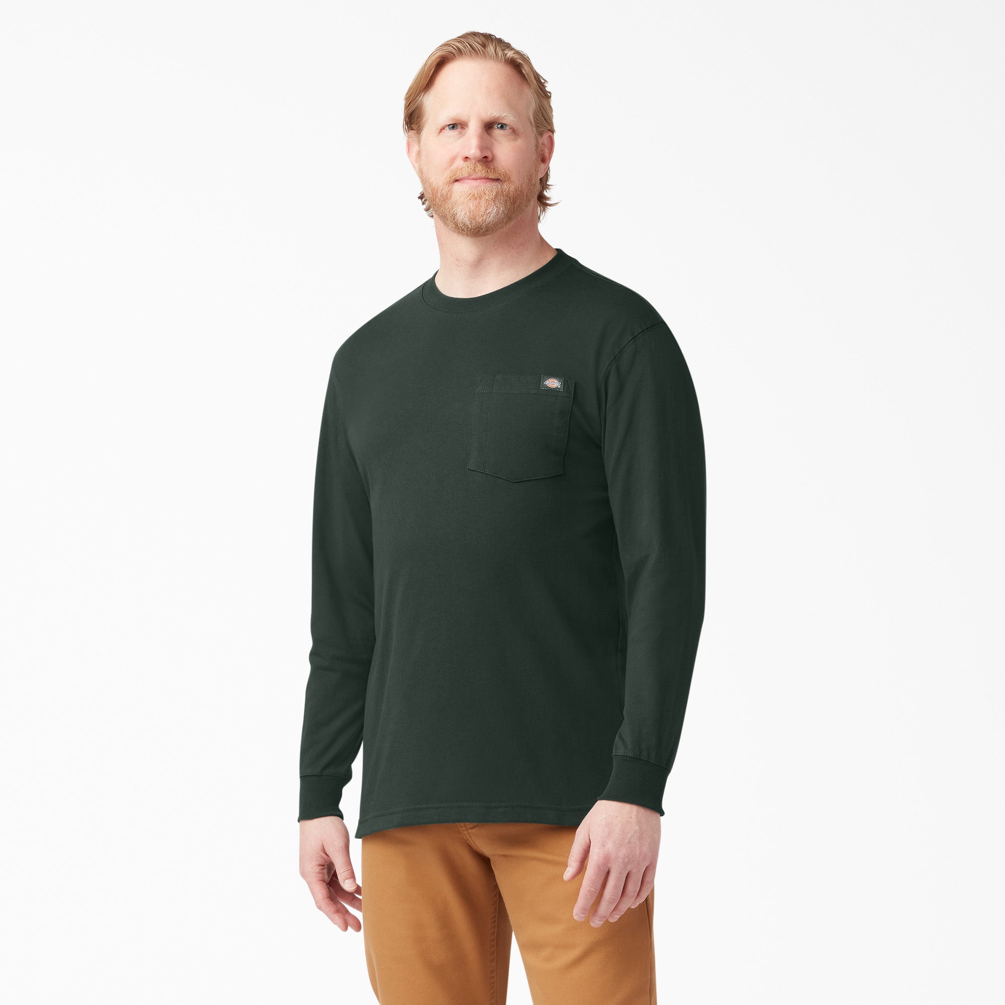 Heavyweight Long Sleeve Pocket T-Shirt