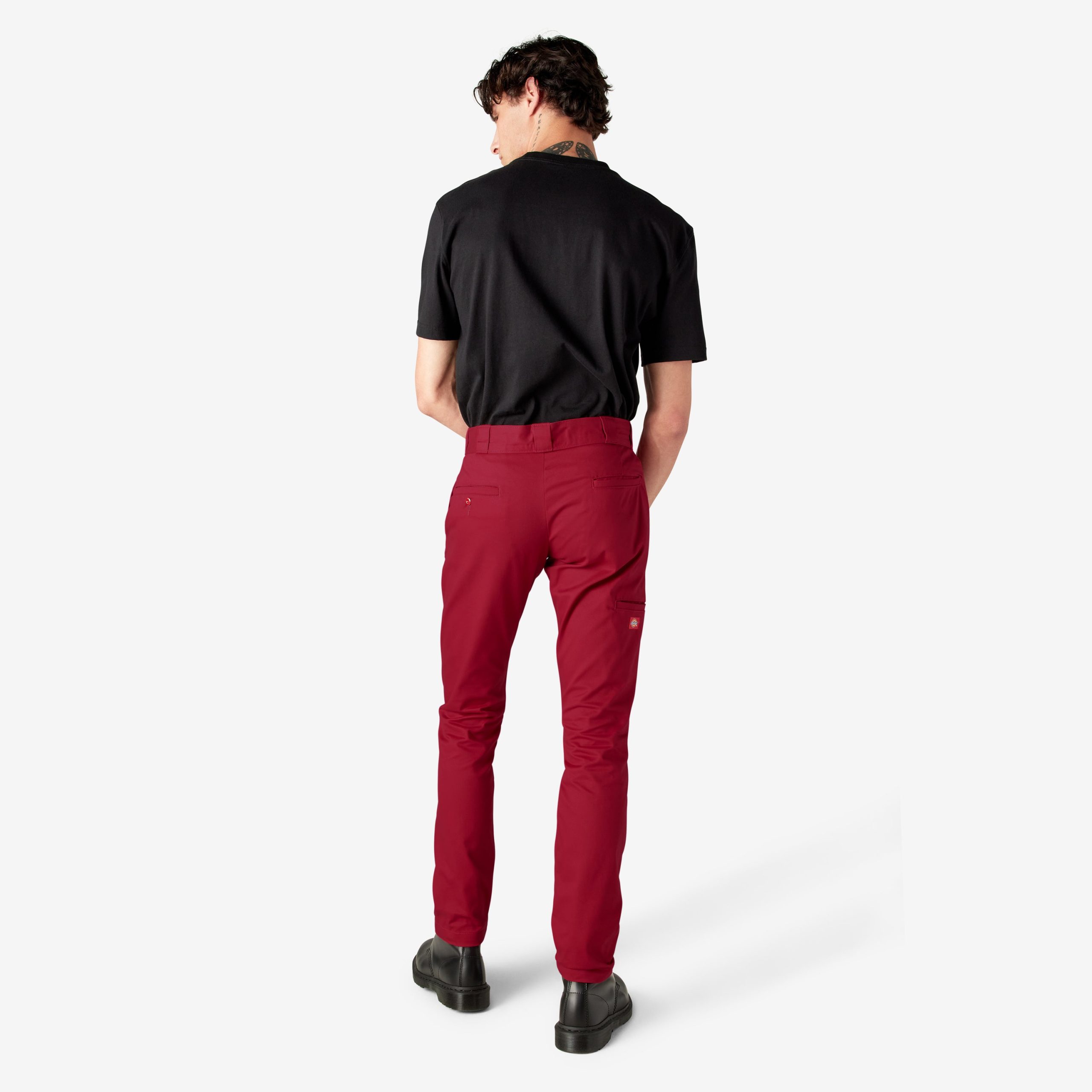 FLEX Skinny Fit Double Knee Work Pants - Image 6