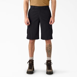 FLEX Relaxed Fit Cargo Shorts. 13
