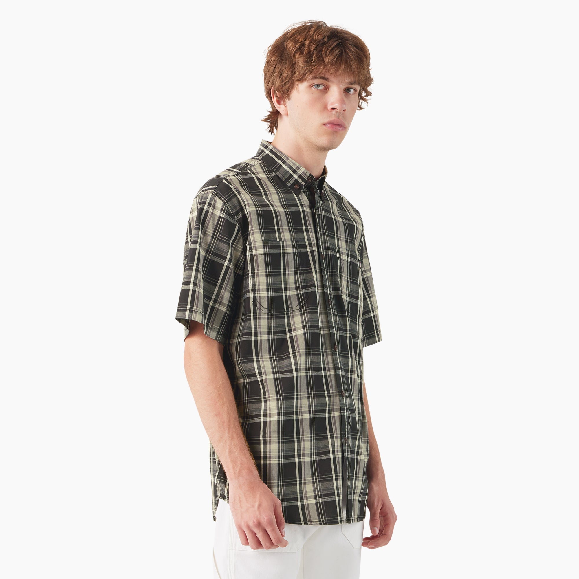 Short Sleeve Woven Shirt - Image 3
