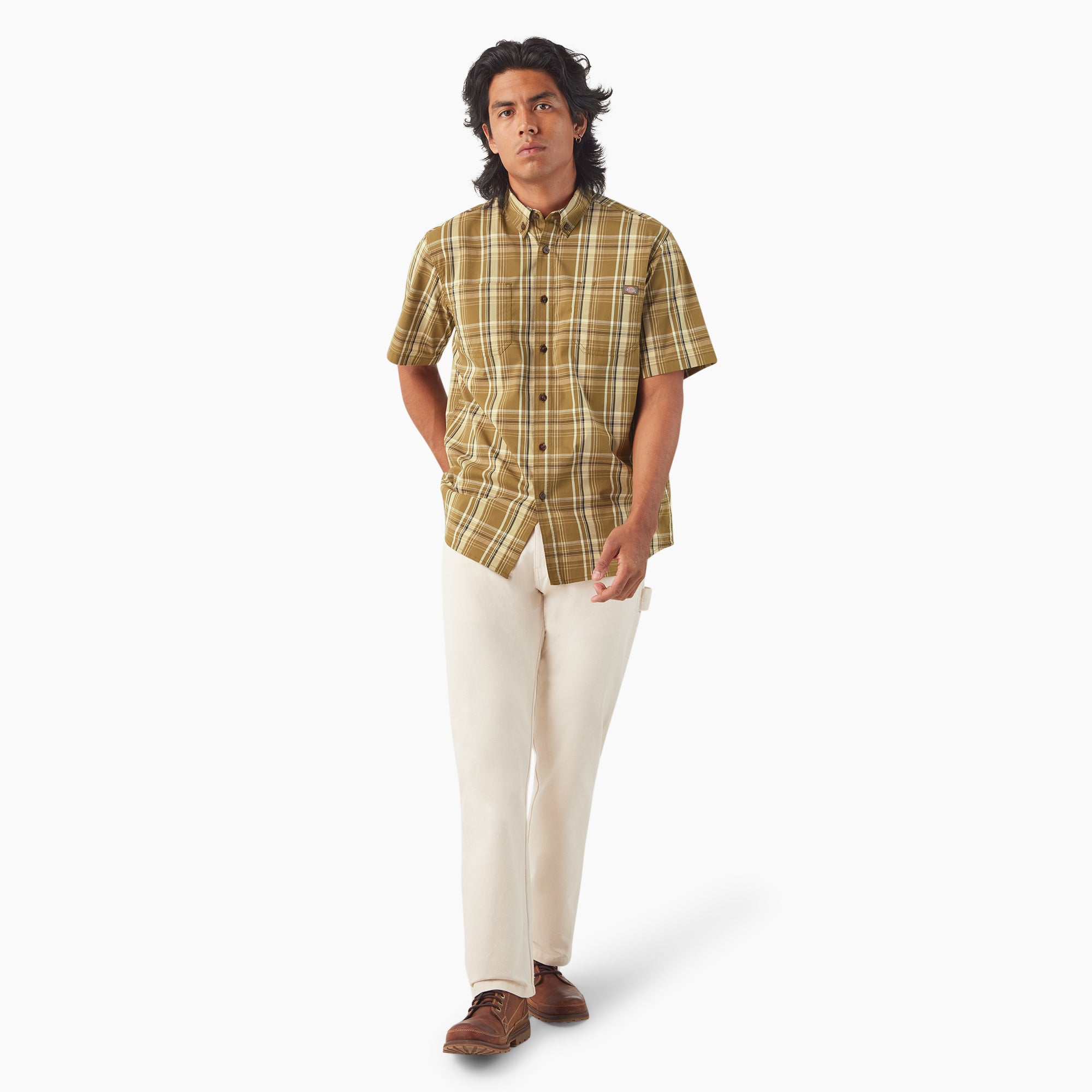 Short Sleeve Woven Shirt - Image 4