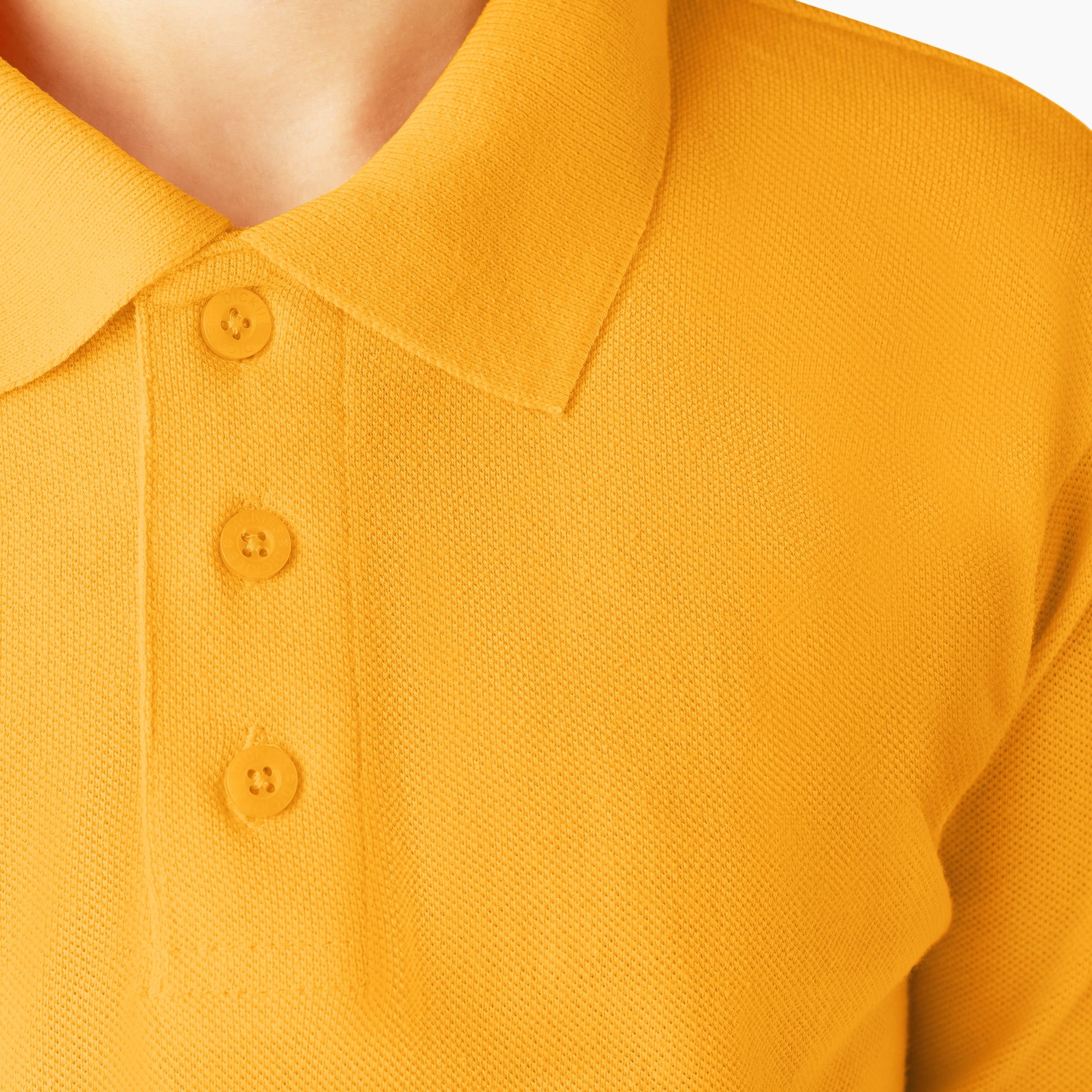 Kids' Piqué Short Sleeve Polo - Image 6