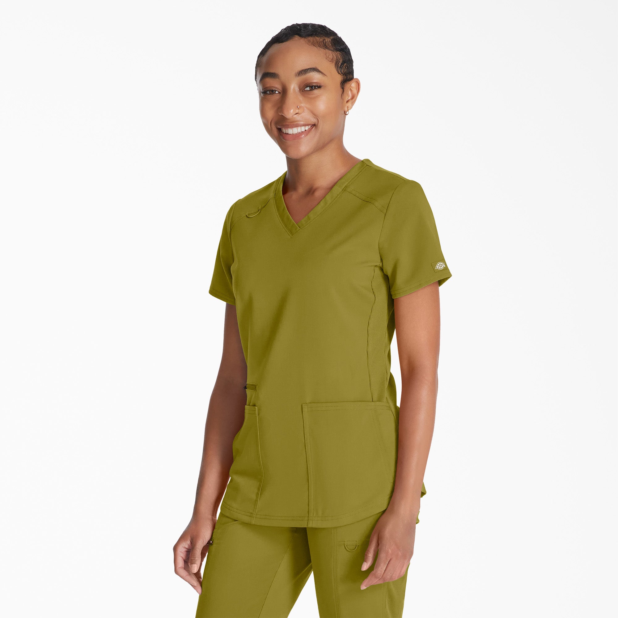 Women's Balance V-Neck Scrub Top - Image 3