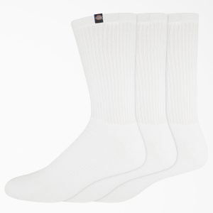 Dickies Label Crew Socks. Size 6-12. 3-Pack
